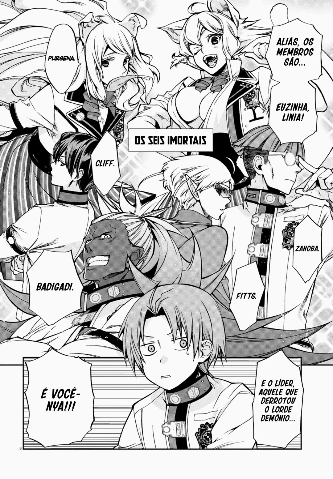 Mushoku Tensei: Isekai Ittara Honki Dasu — Cap. 102, pág. 9