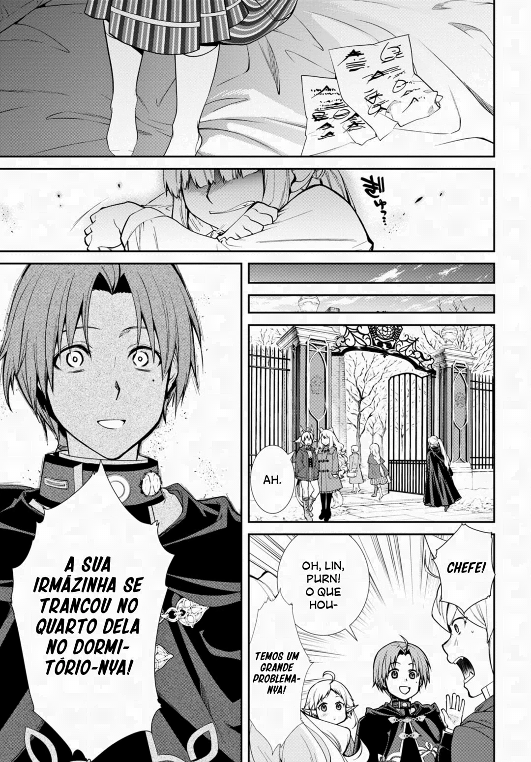Mushoku Tensei: Isekai Ittara Honki Dasu — Cap. 102, pág. 32