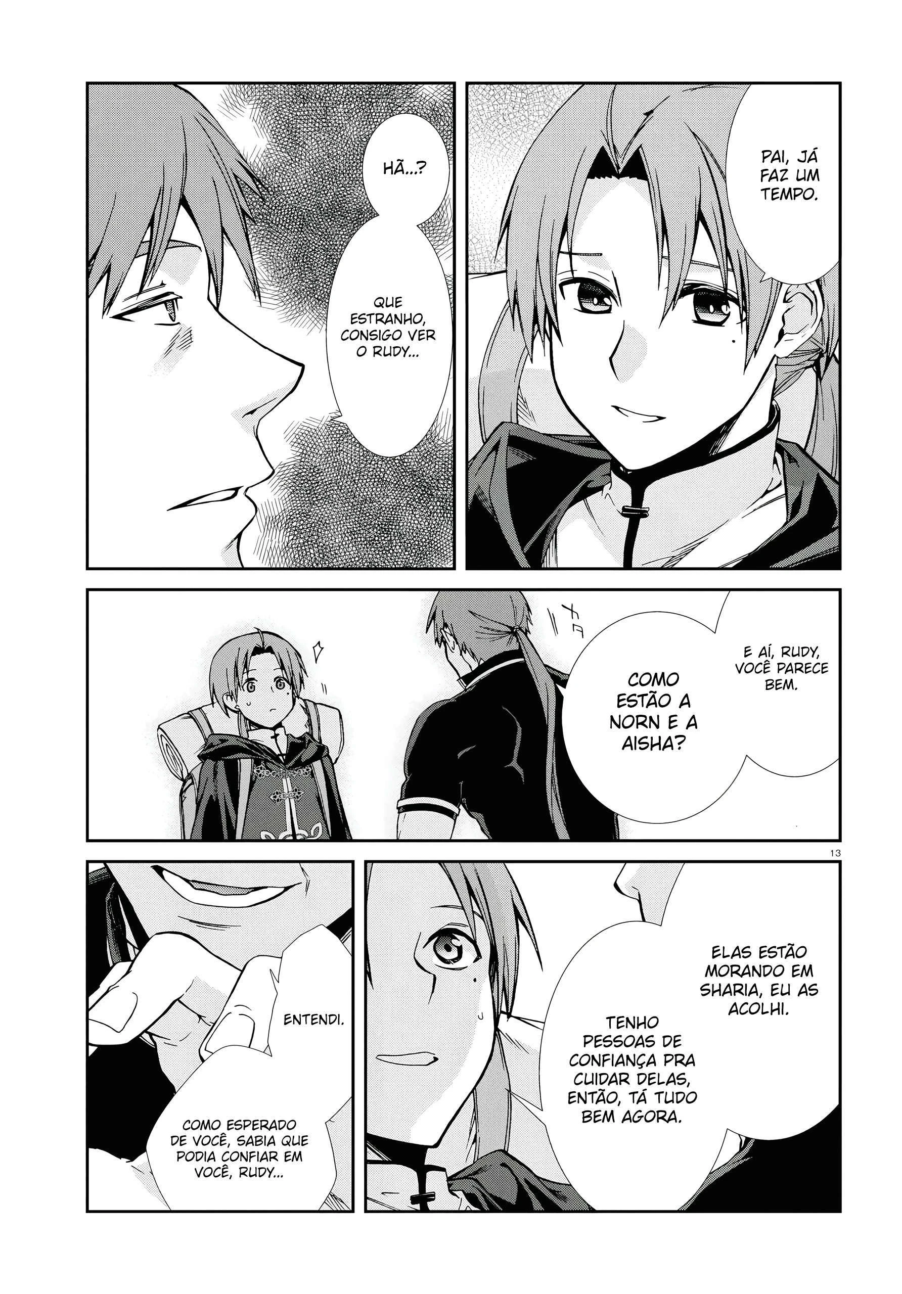 Mushoku Tensei: Isekai Ittara Honki Dasu — Cap. 111, pág. 13