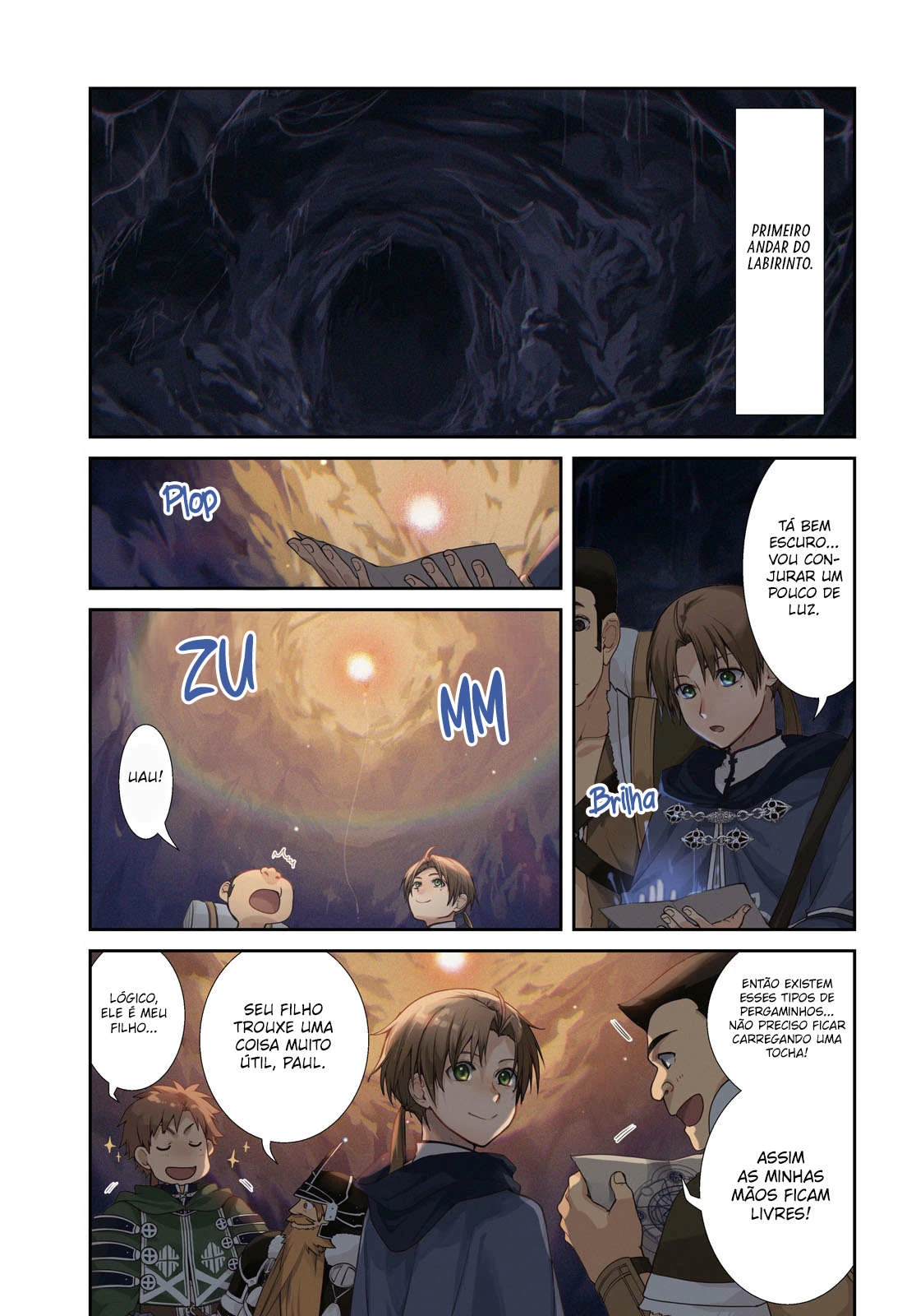 Mushoku Tensei: Isekai Ittara Honki Dasu — Cap. 113, pág. 3