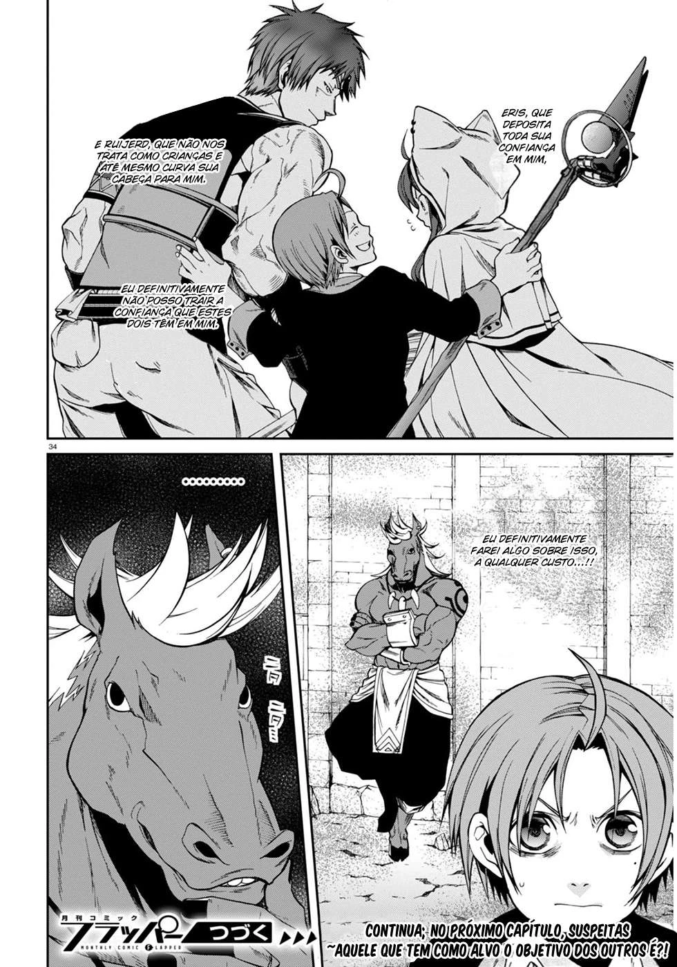 Mushoku Tensei: Isekai Ittara Honki Dasu — Cap. 33, pág. 34