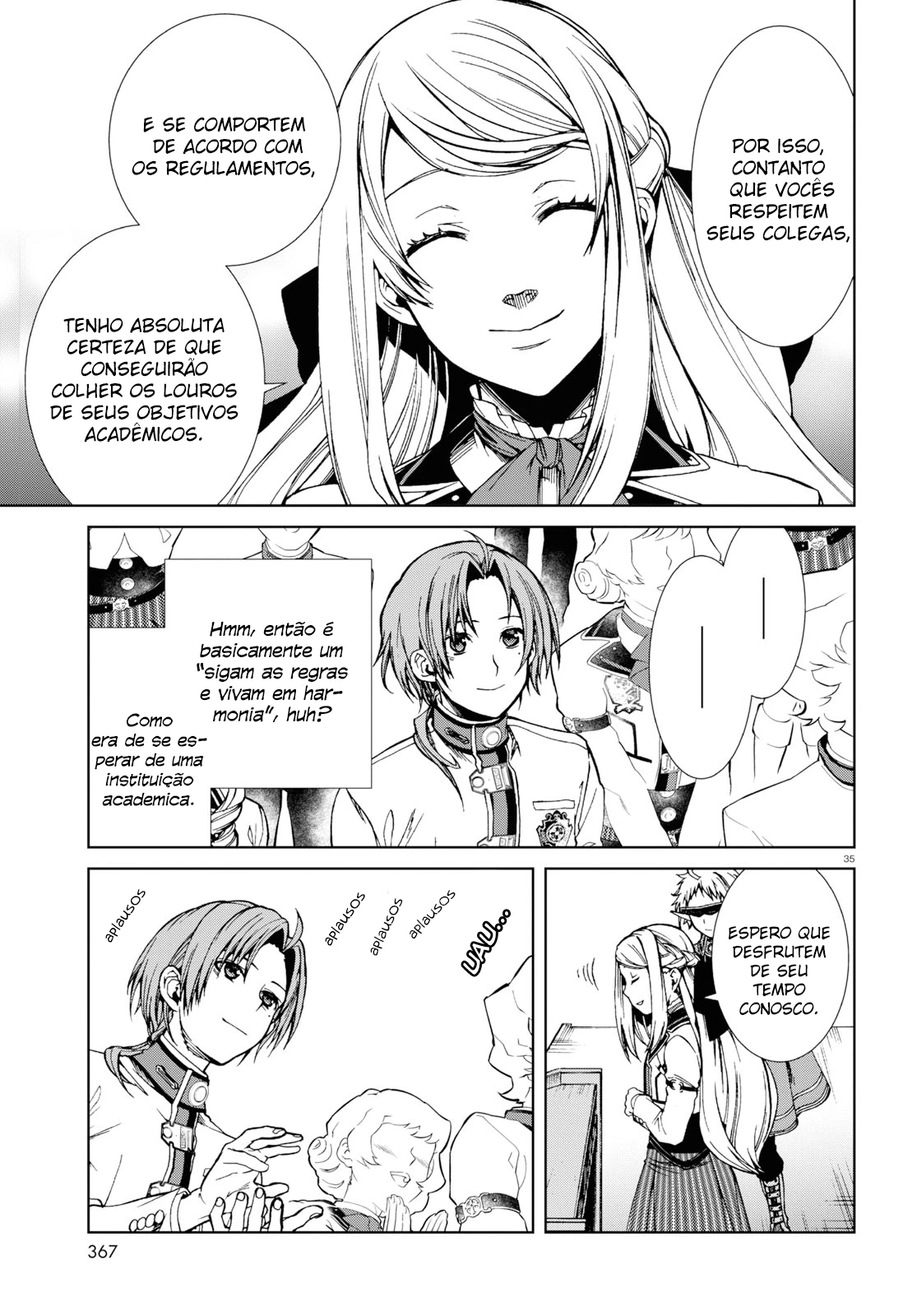 Mushoku Tensei: Isekai Ittara Honki Dasu — Cap. 65, pág. 32