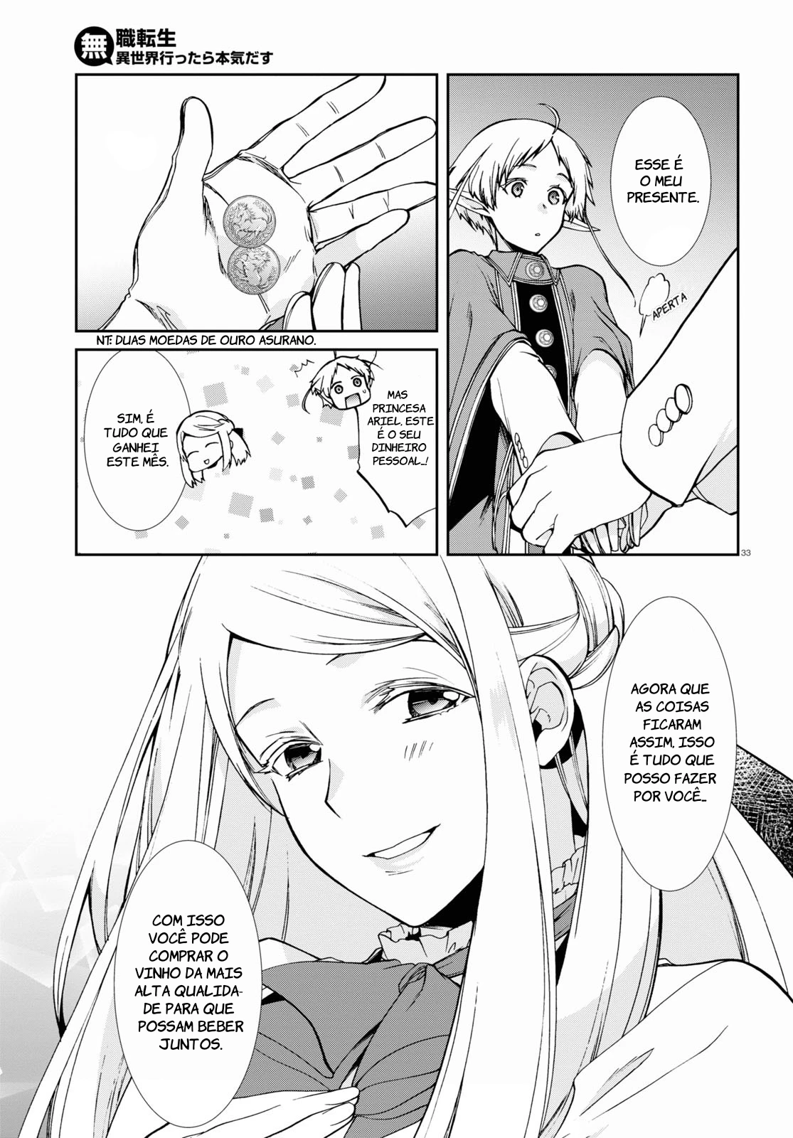 Mushoku Tensei: Isekai Ittara Honki Dasu — Cap. 86, pág. 34