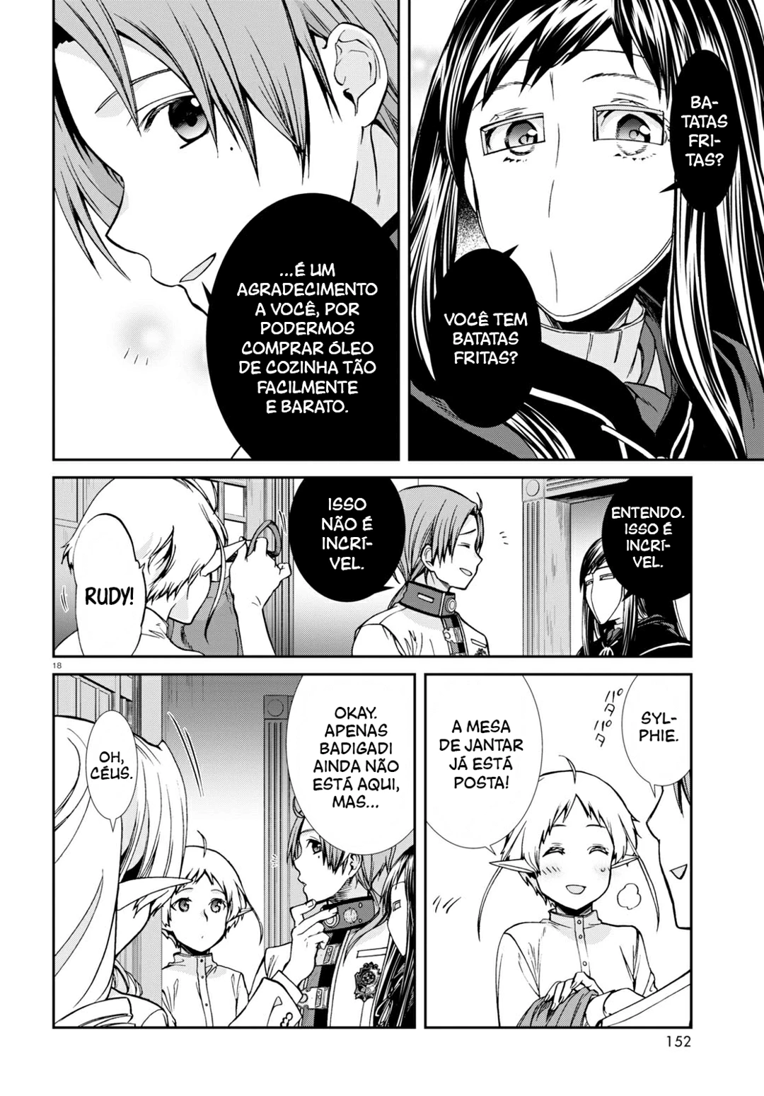 Mushoku Tensei: Isekai Ittara Honki Dasu — Cap. 91, pág. 19