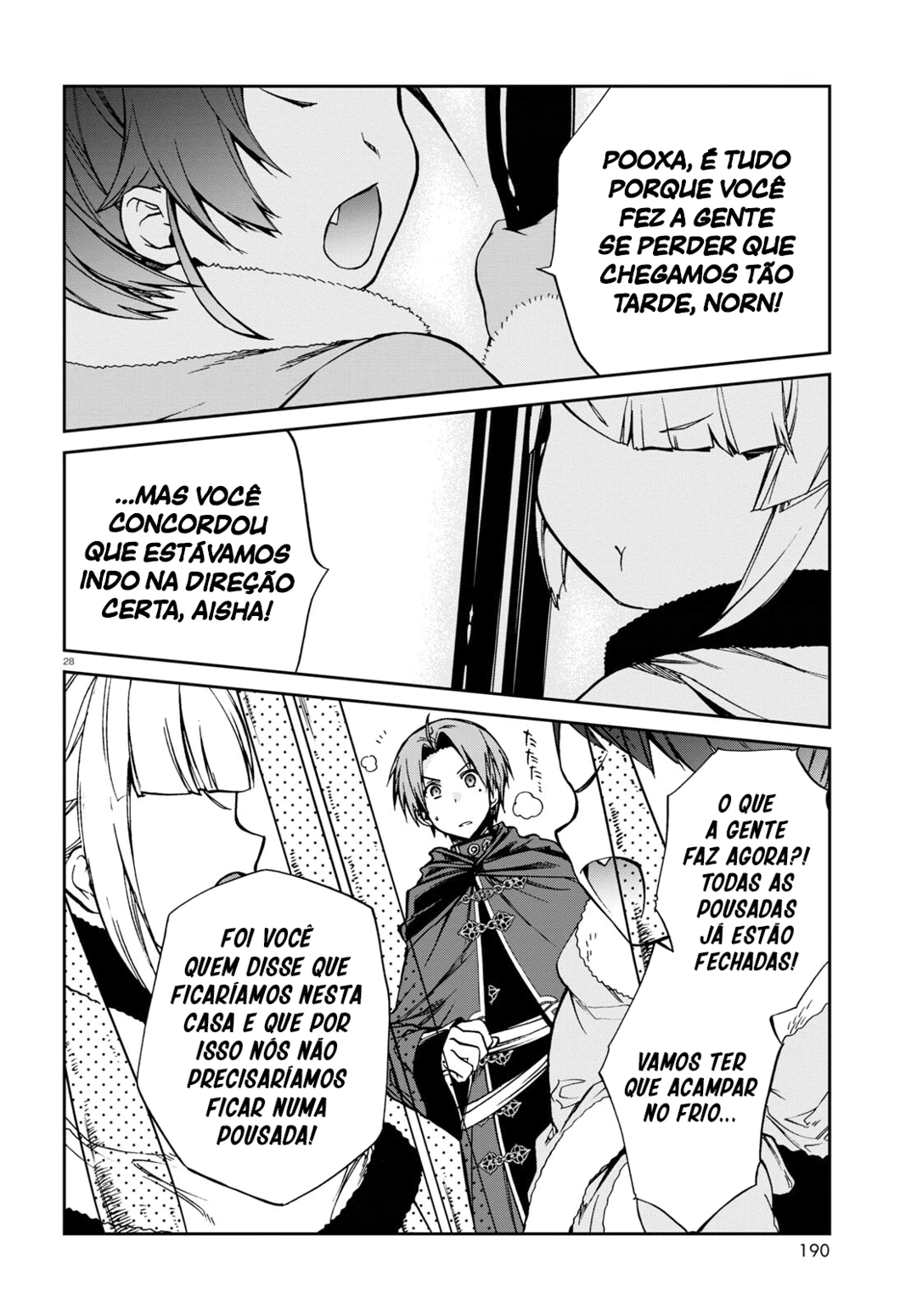 Mushoku Tensei: Isekai Ittara Honki Dasu — Cap. 97, pág. 28