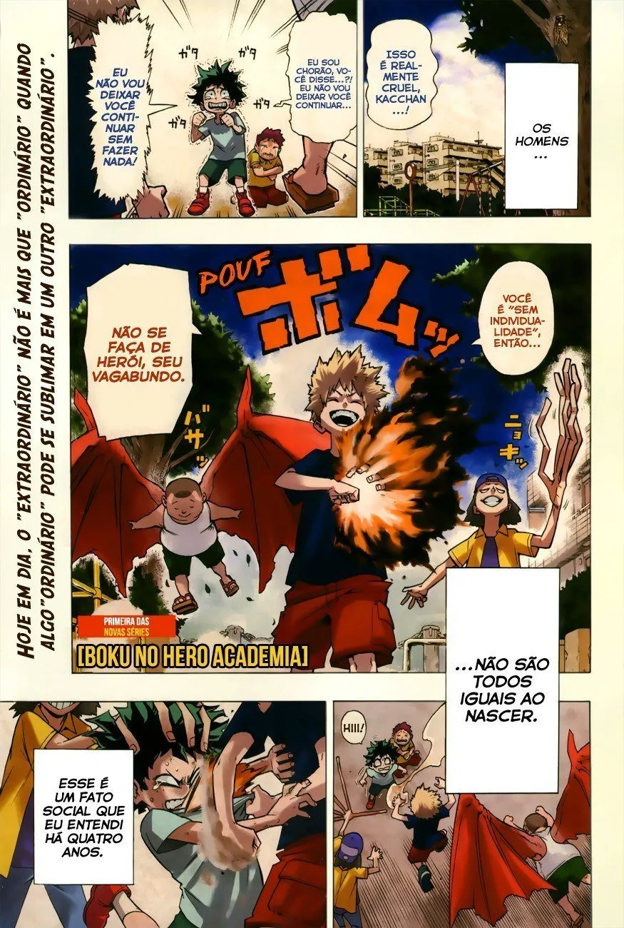 Boku no Hero Academia — Cap. 1, pág. 3
