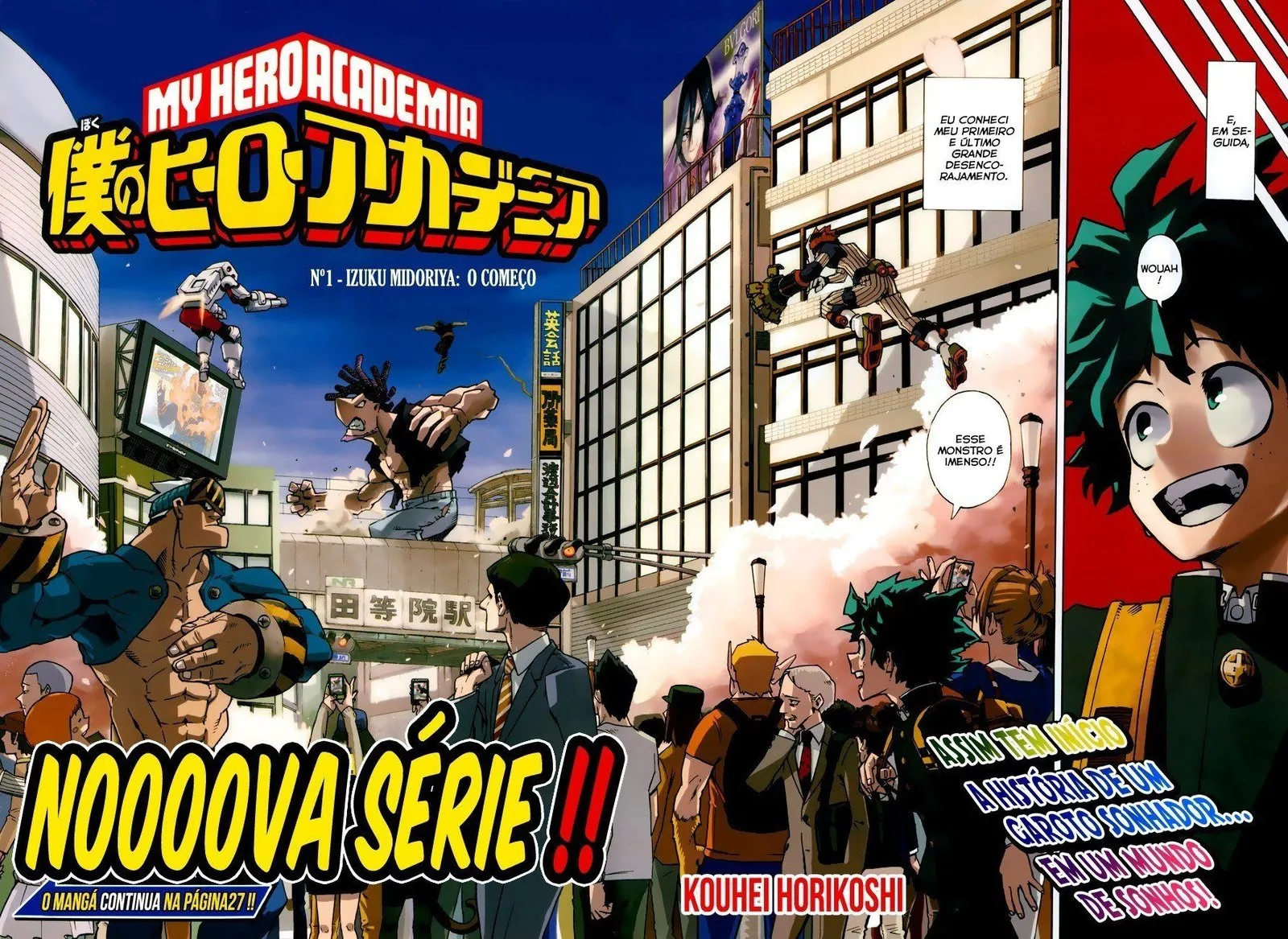 Boku no Hero Academia — Cap. 1, pág. 4
