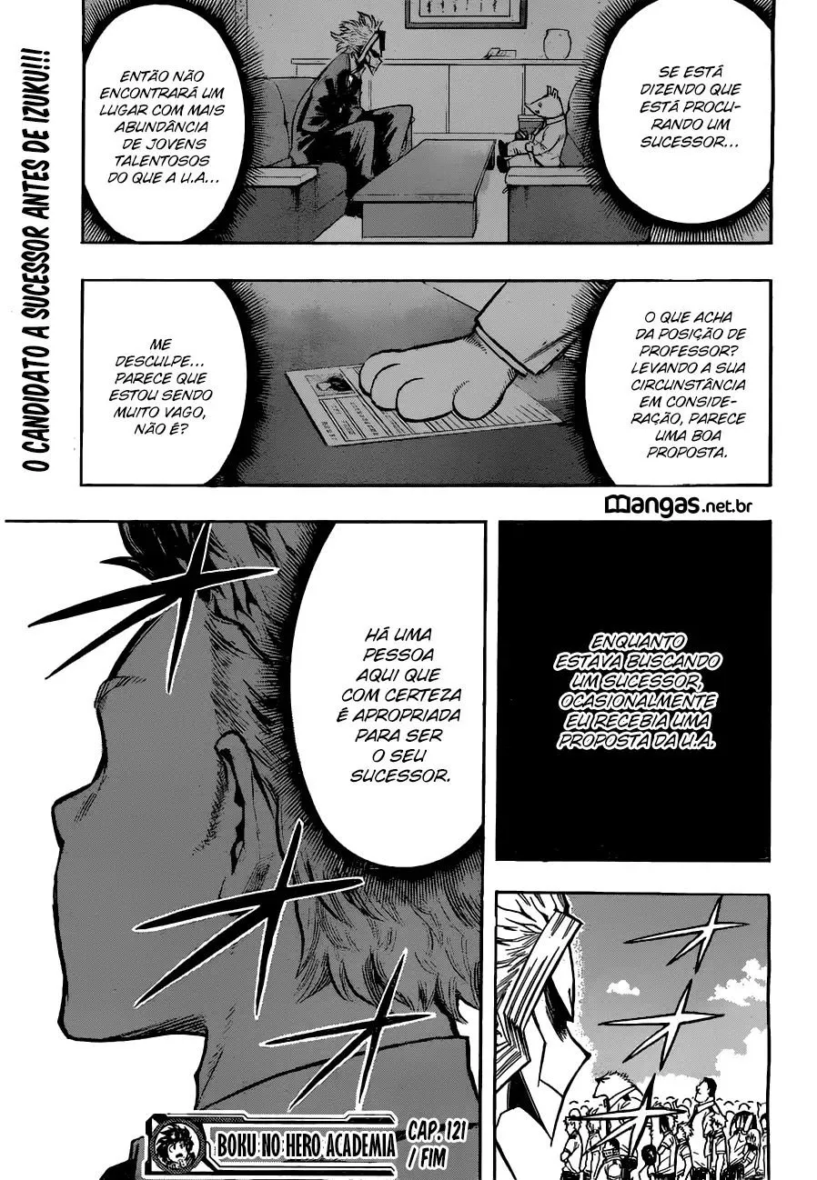 Boku no Hero Academia — Cap. 121, pág. 18