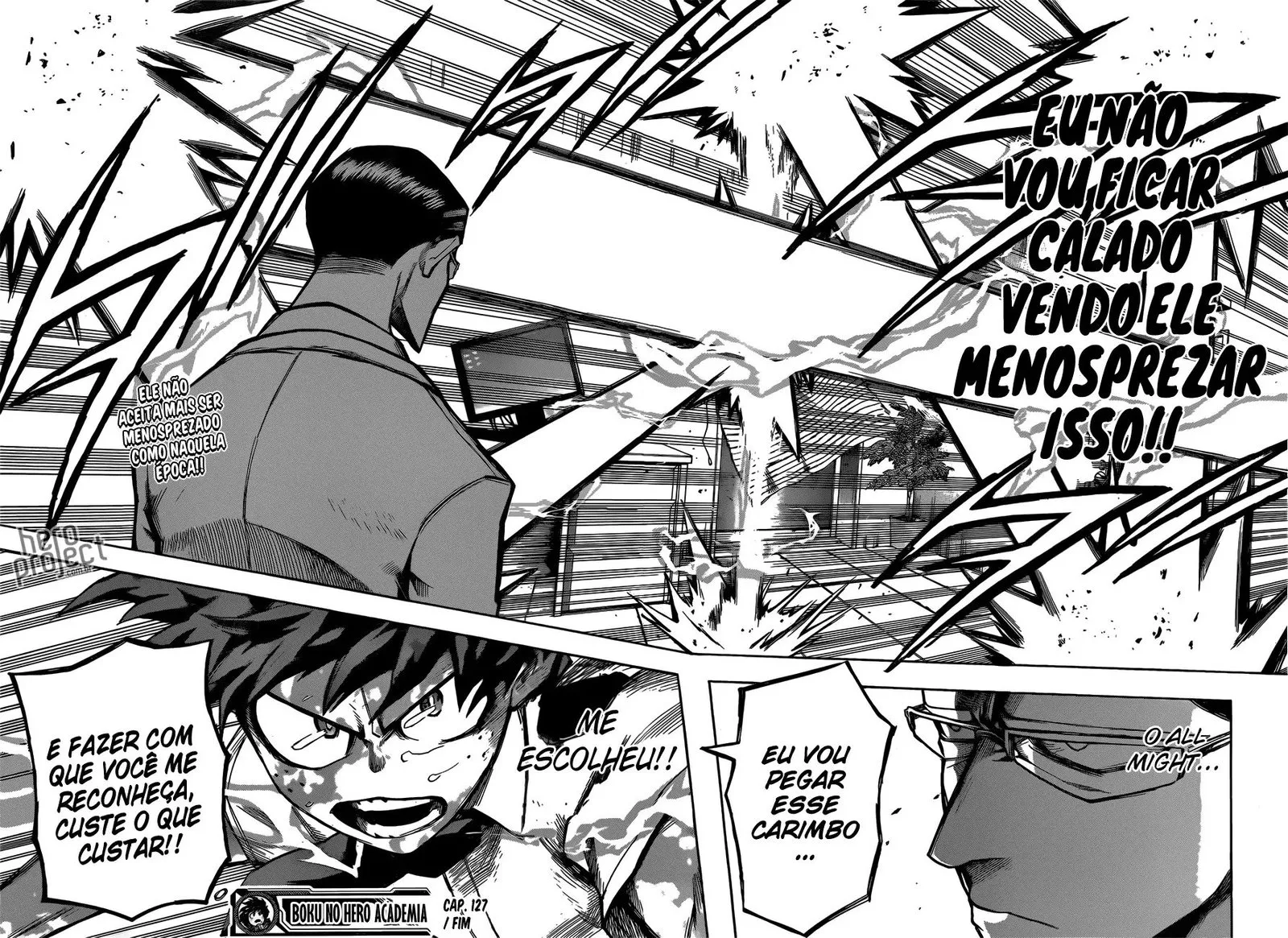 Boku no Hero Academia — Cap. 127, pág. 19