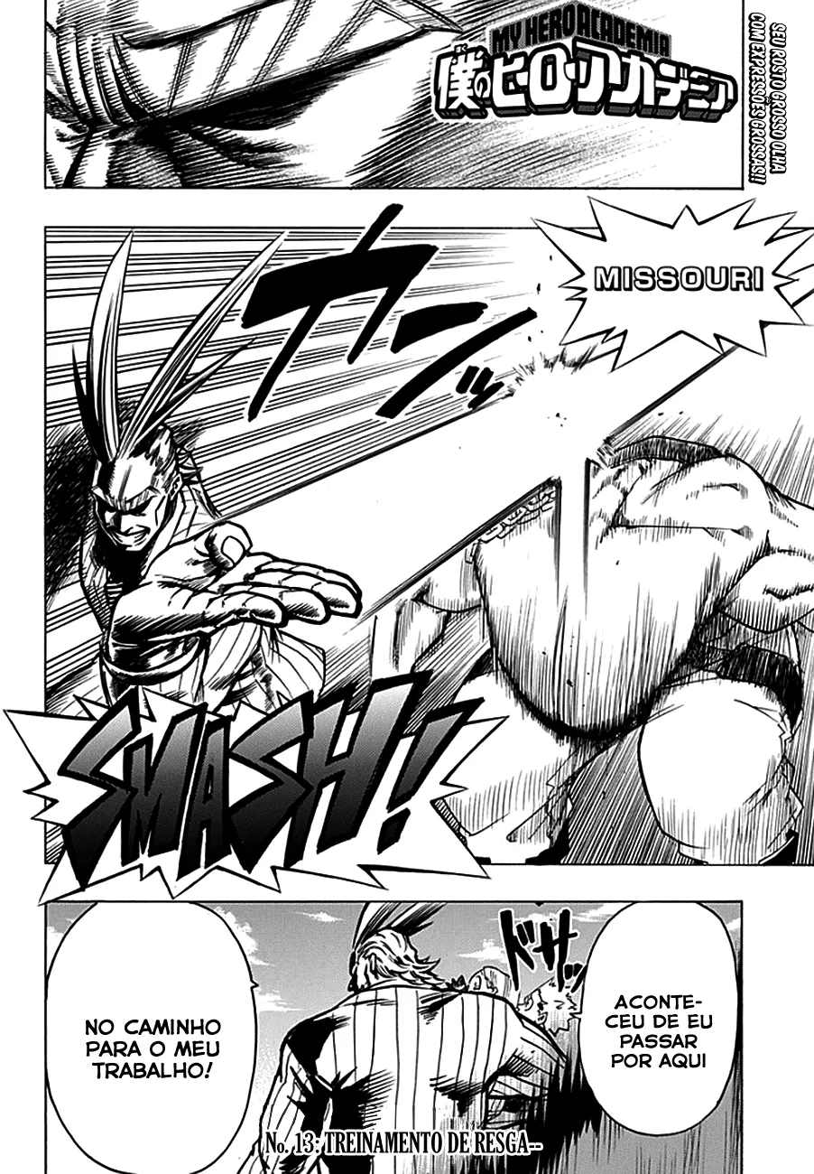 Boku no Hero Academia — Cap. 13, pág. 3