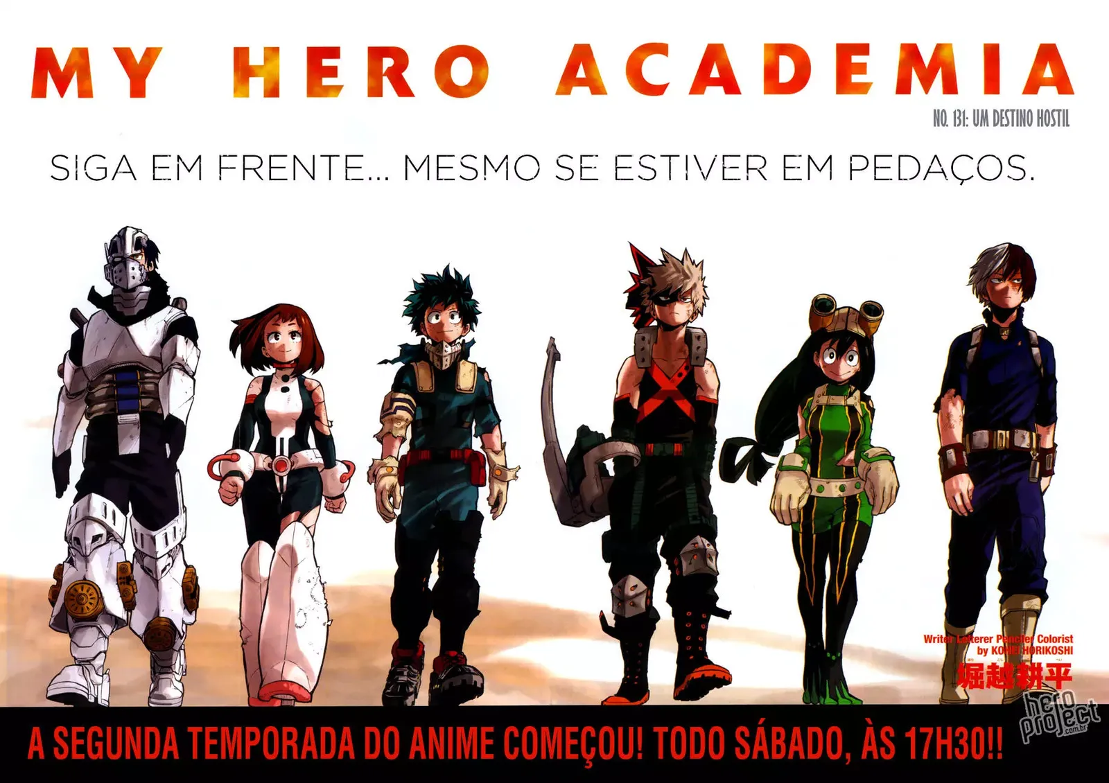 Boku no Hero Academia — Cap. 131, pág. 3