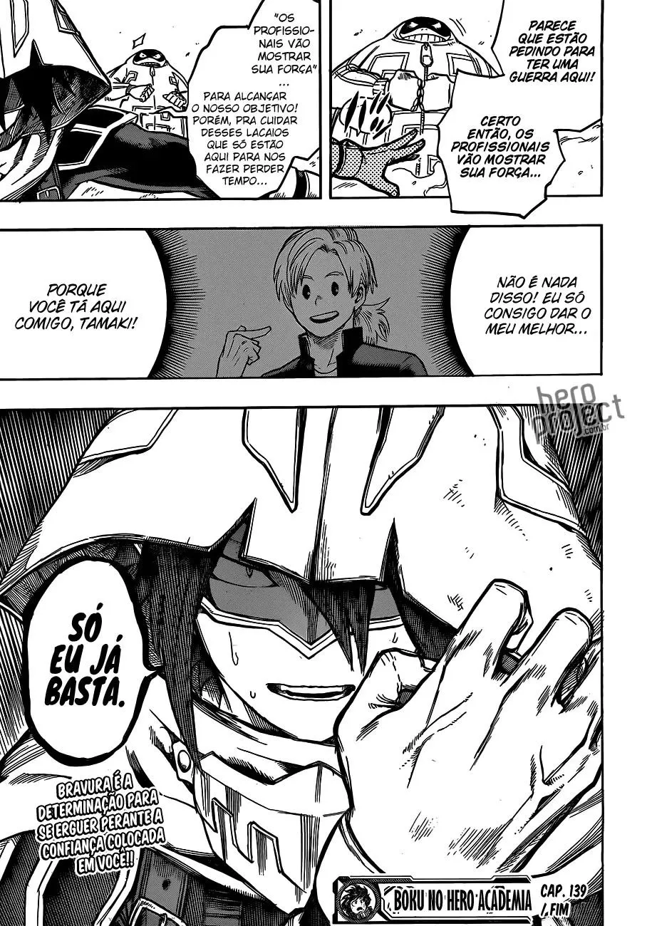 Boku no Hero Academia — Cap. 139, pág. 18