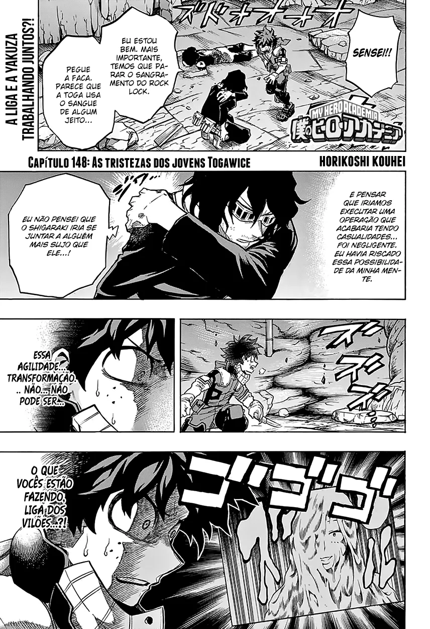 Boku no Hero Academia — Cap. 148, pág. 3