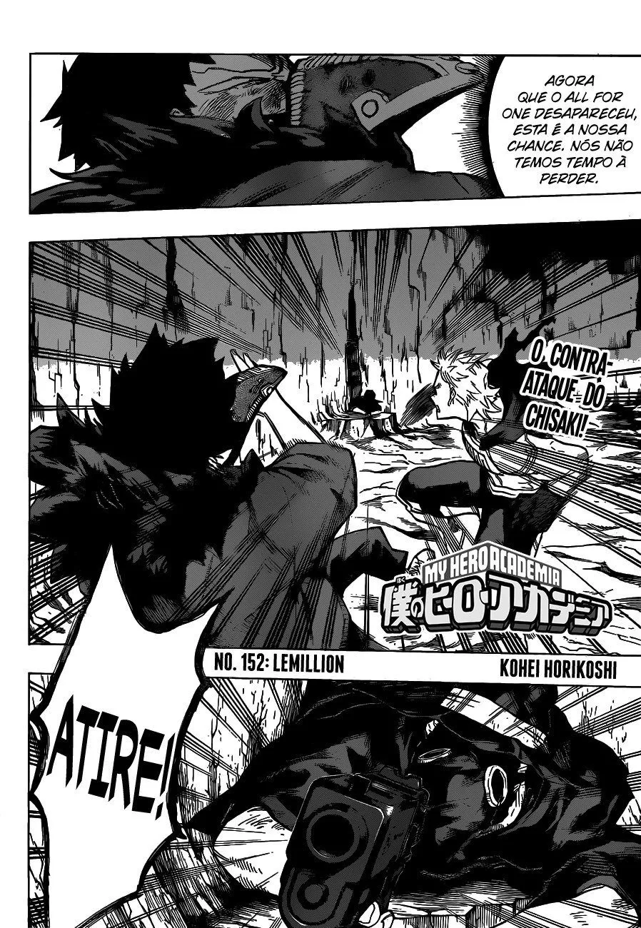 Boku no Hero Academia — Cap. 152, pág. 3