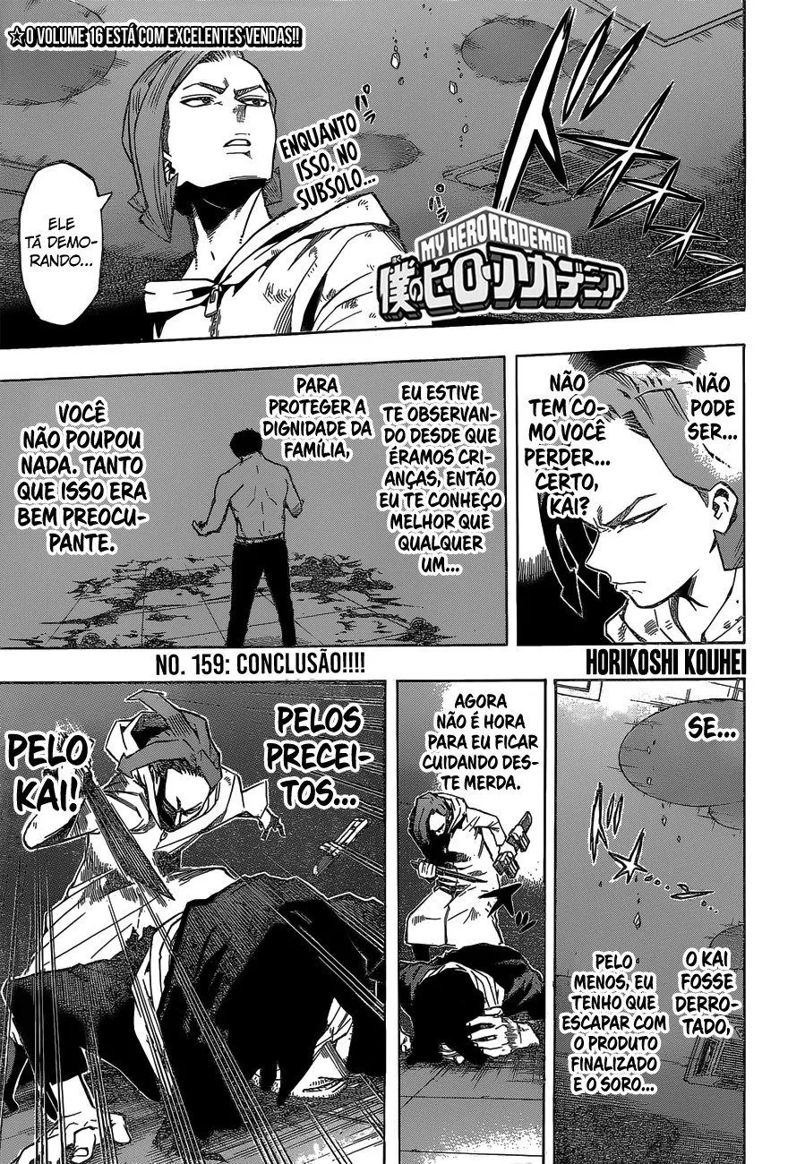 Boku no Hero Academia — Cap. 159, pág. 3