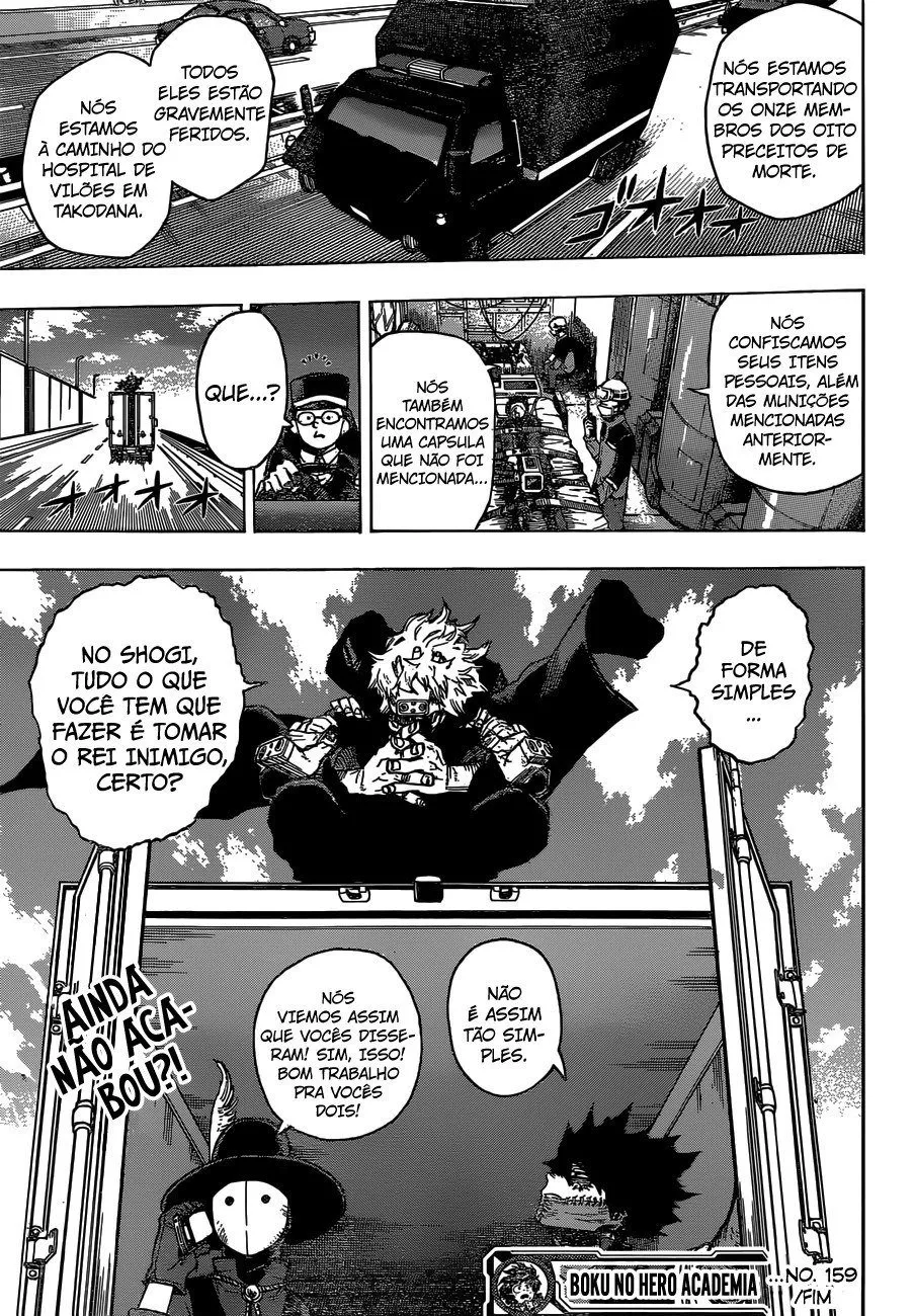 Boku no Hero Academia — Cap. 159, pág. 18
