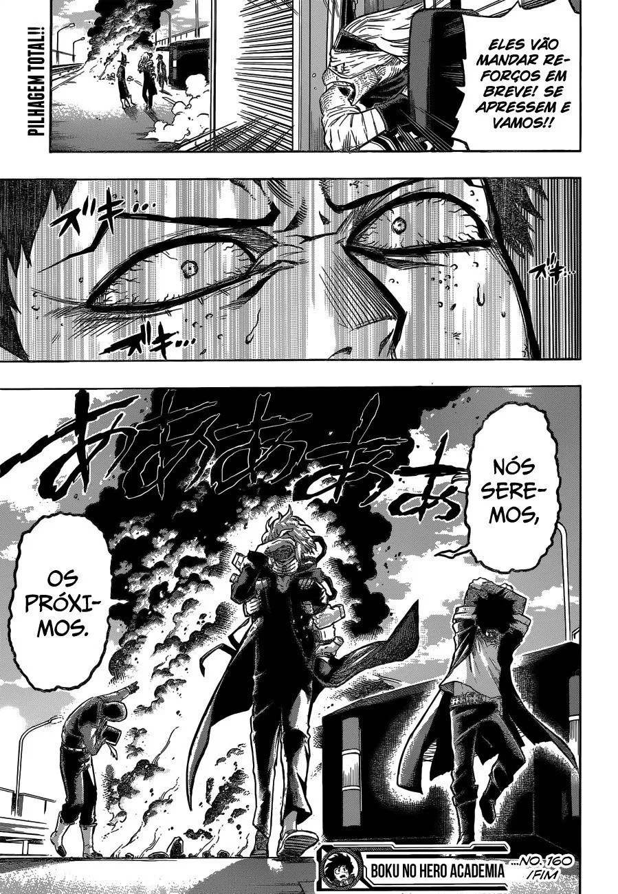 Boku no Hero Academia — Cap. 160, pág. 18