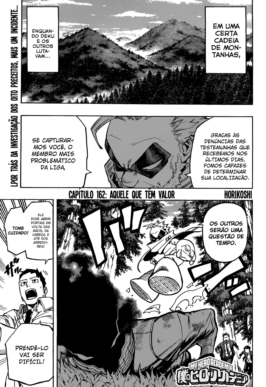 Boku no Hero Academia — Cap. 162, pág. 3