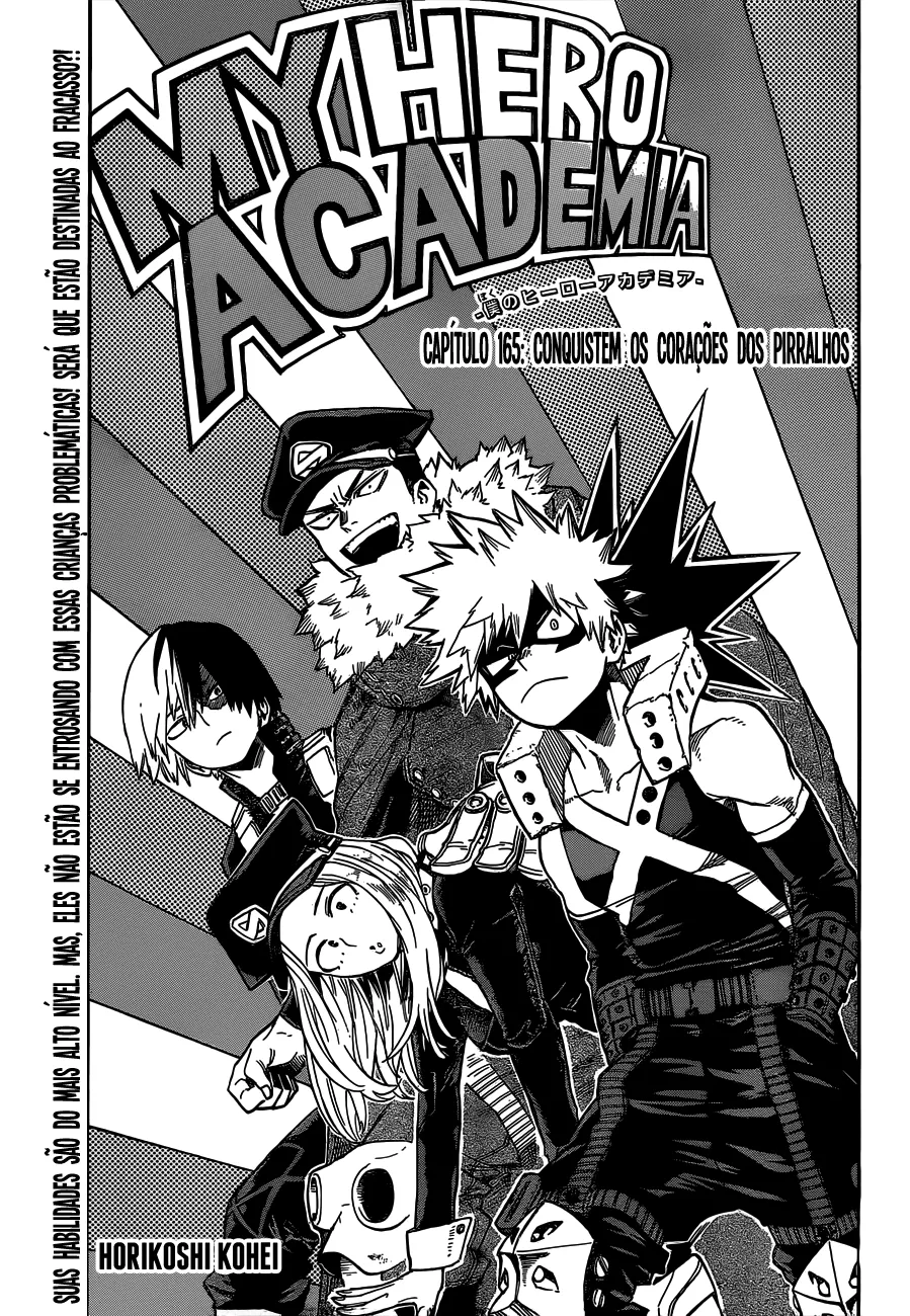 Boku no Hero Academia — Cap. 165, pág. 3