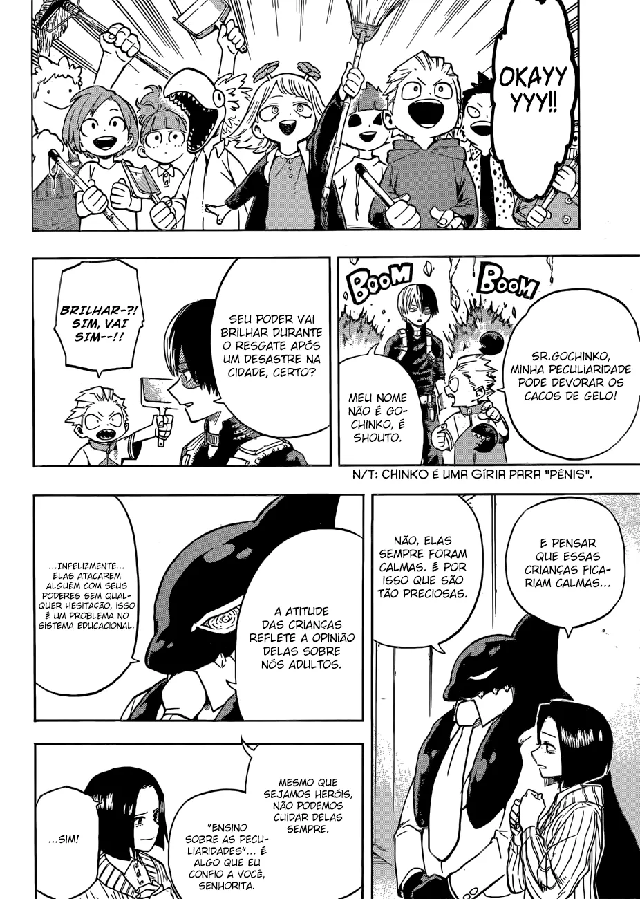 Boku no Hero Academia — Cap. 167, pág. 4