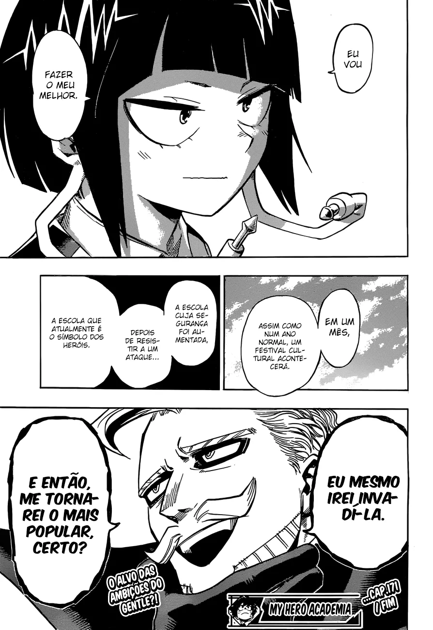 Boku no Hero Academia — Cap. 171, pág. 17