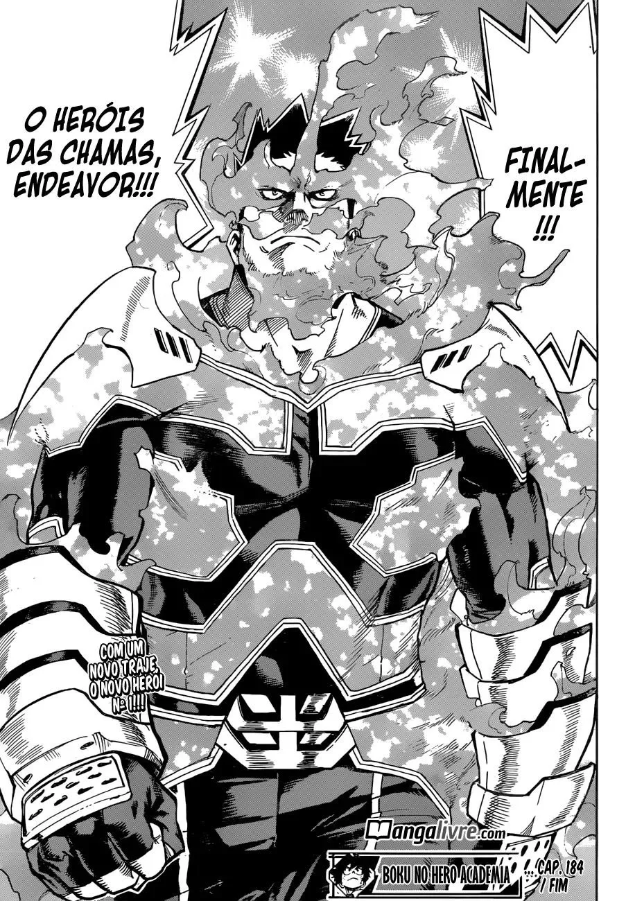 Boku no Hero Academia — Cap. 184, pág. 17