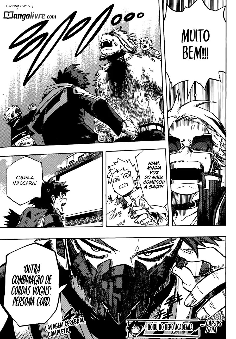 Boku no Hero Academia — Cap. 195, pág. 16