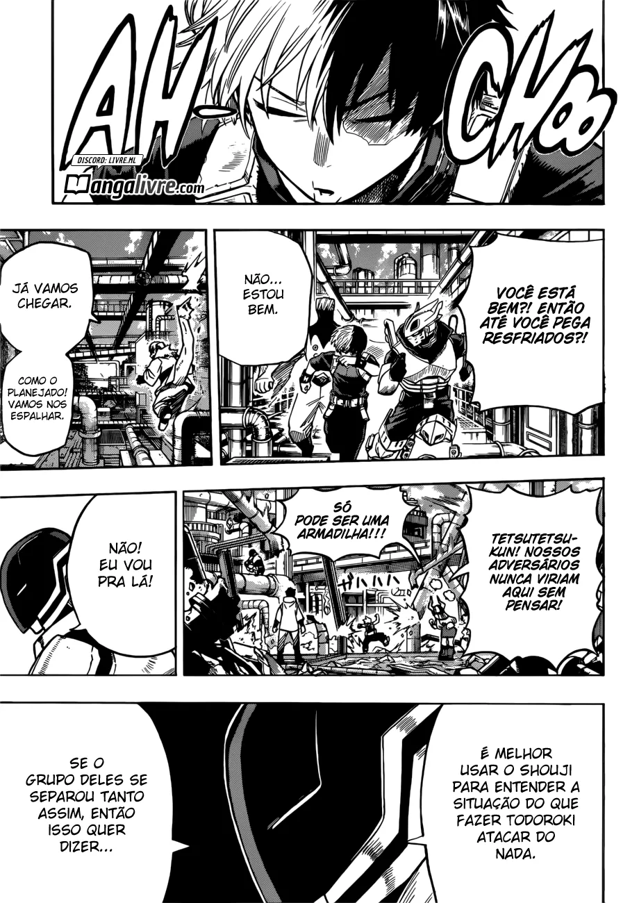 Boku no Hero Academia — Cap. 203, pág. 3