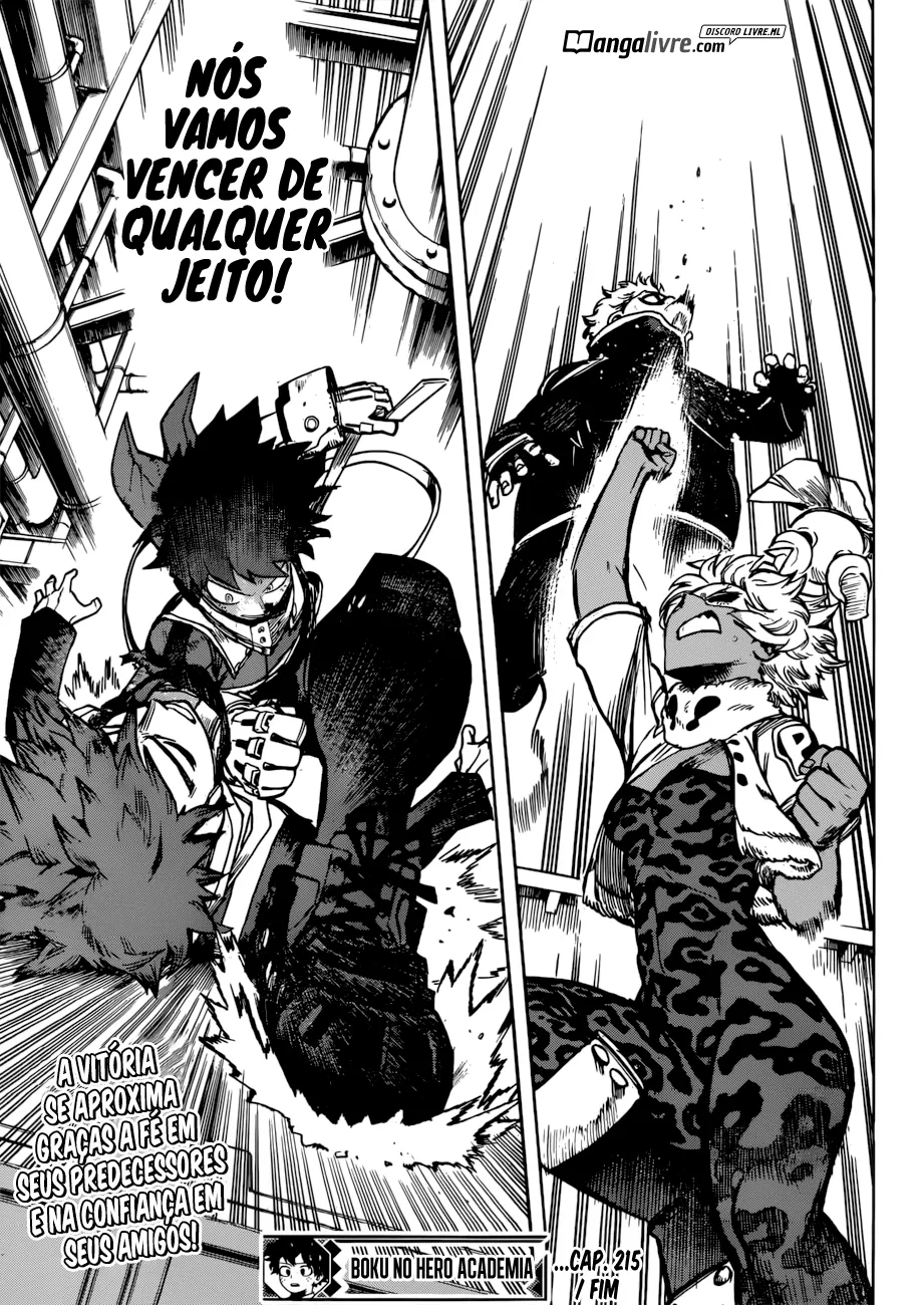 Boku no Hero Academia — Cap. 215, pág. 13