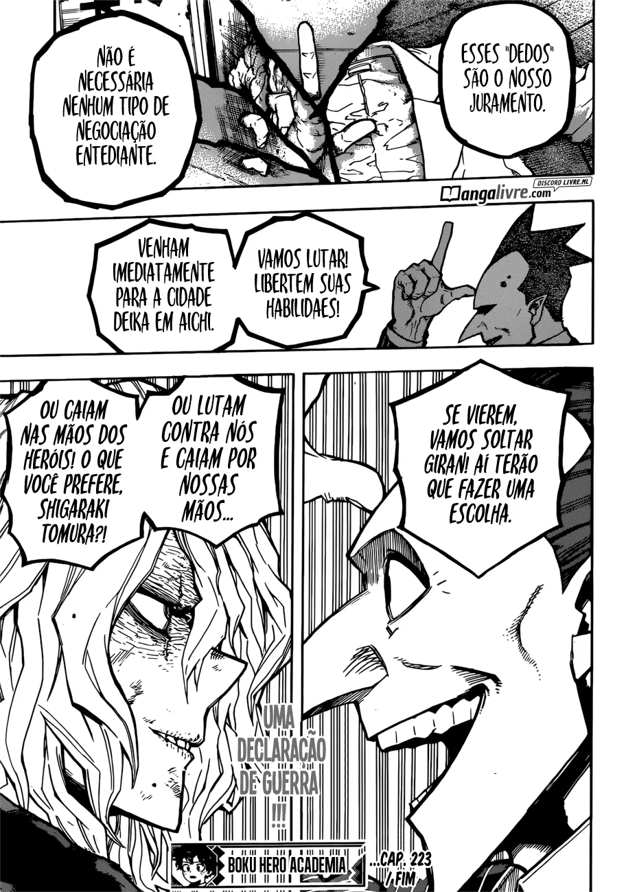 Boku no Hero Academia — Cap. 223, pág. 14