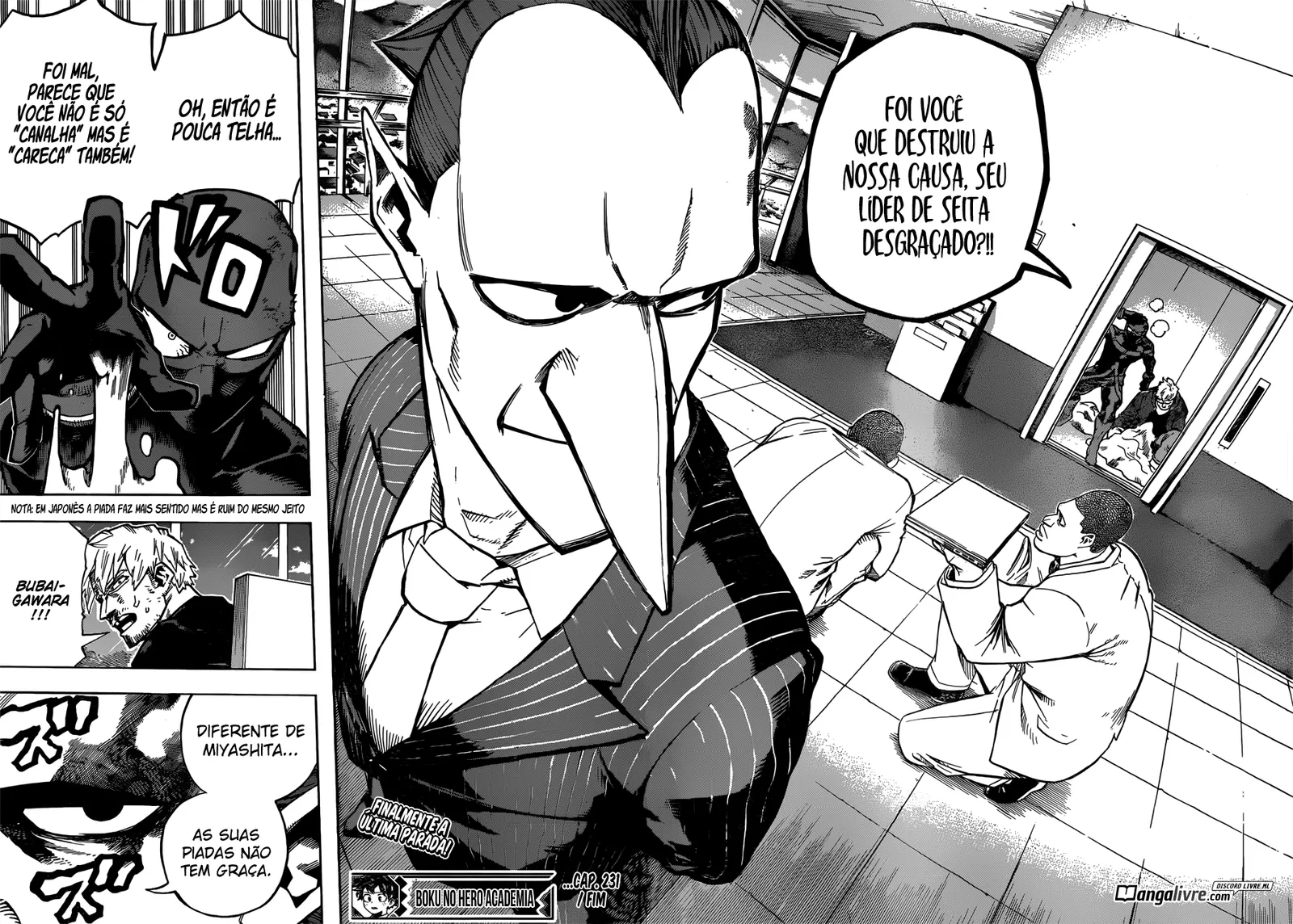 Boku no Hero Academia — Cap. 231, pág. 14