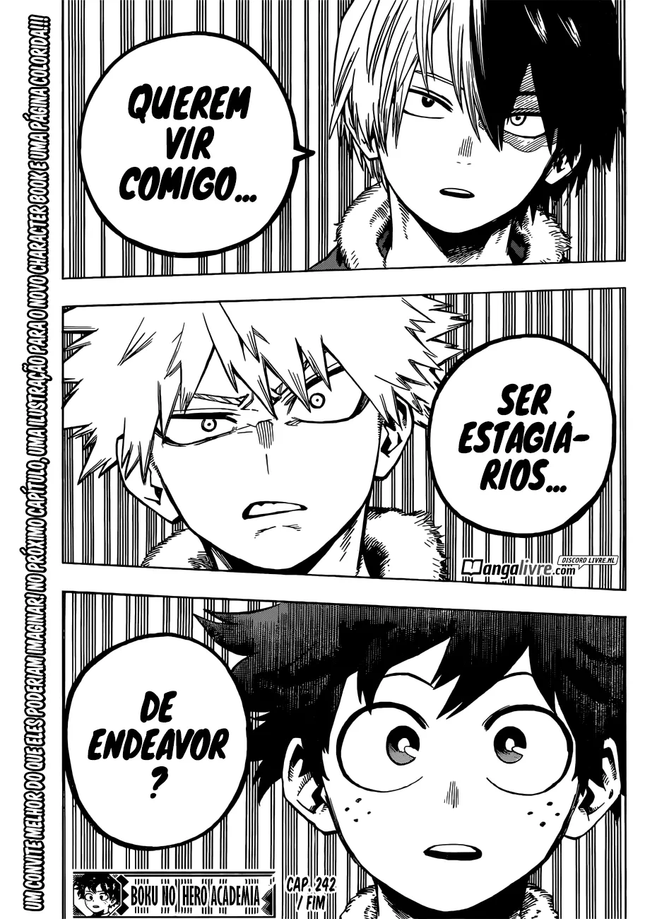 Boku no Hero Academia — Cap. 242, pág. 16