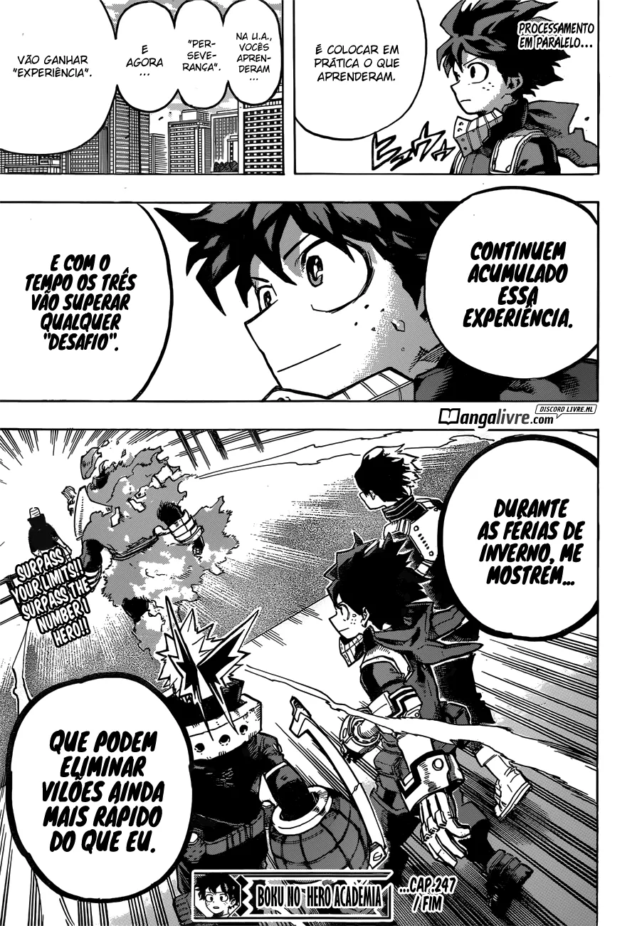 Boku no Hero Academia — Cap. 247, pág. 13