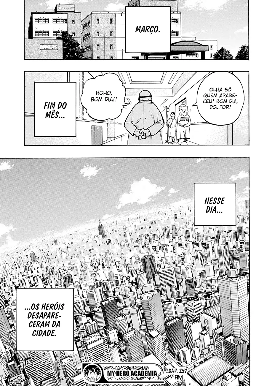 Boku no Hero Academia — Cap. 257, pág. 18