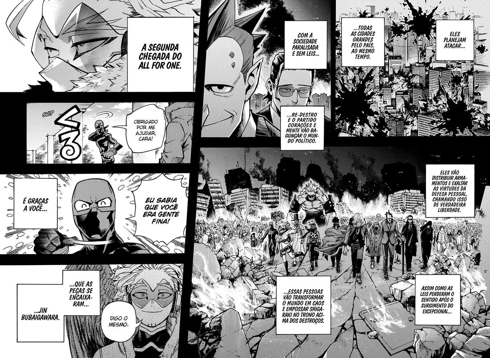 Boku no Hero Academia — Cap. 258, pág. 8