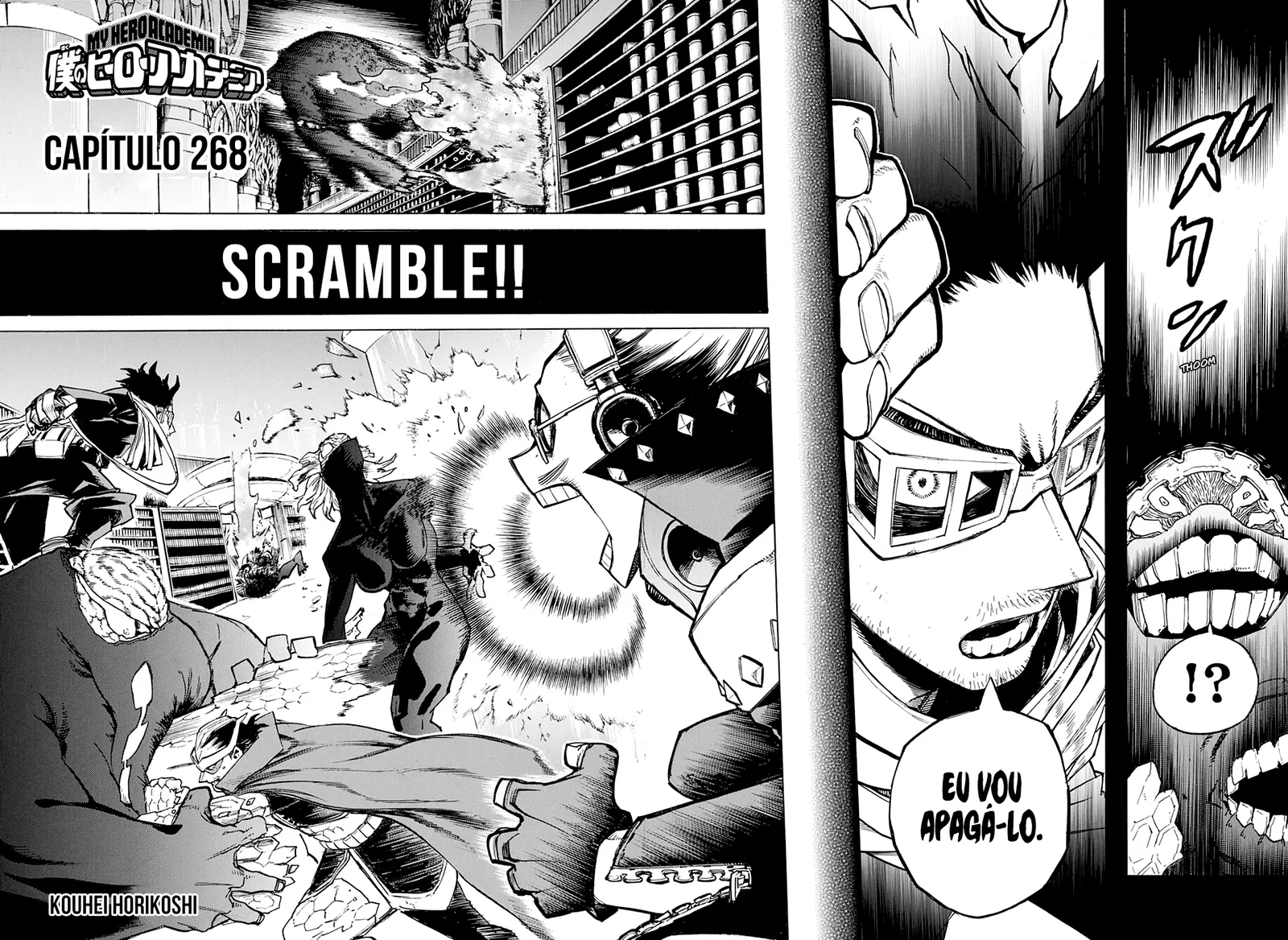 Boku no Hero Academia — Cap. 268, pág. 3