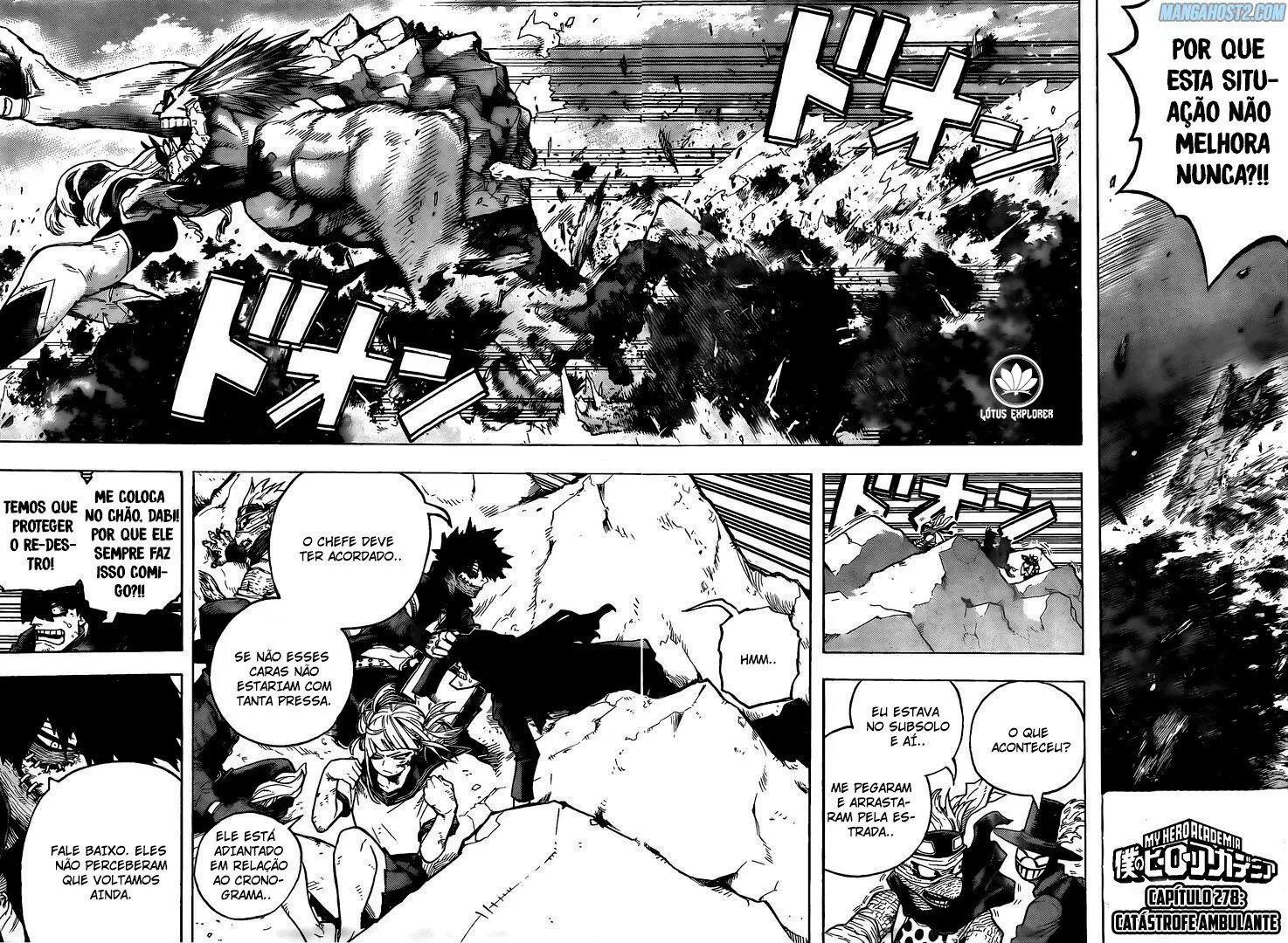 Boku no Hero Academia — Cap. 278, pág. 3