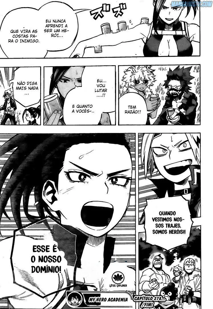 Boku no Hero Academia — Cap. 278, pág. 18