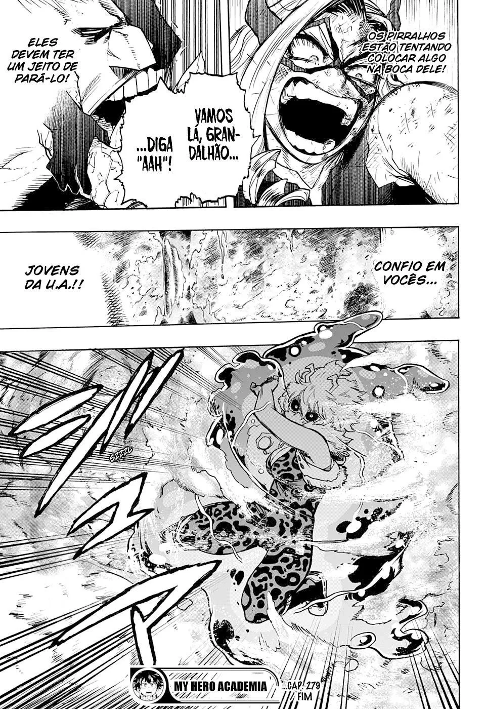 Boku no Hero Academia — Cap. 279, pág. 19