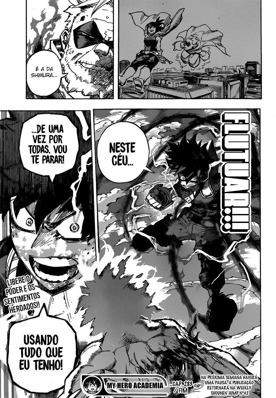 Boku no Hero Academia — Cap. 283, pág. 19