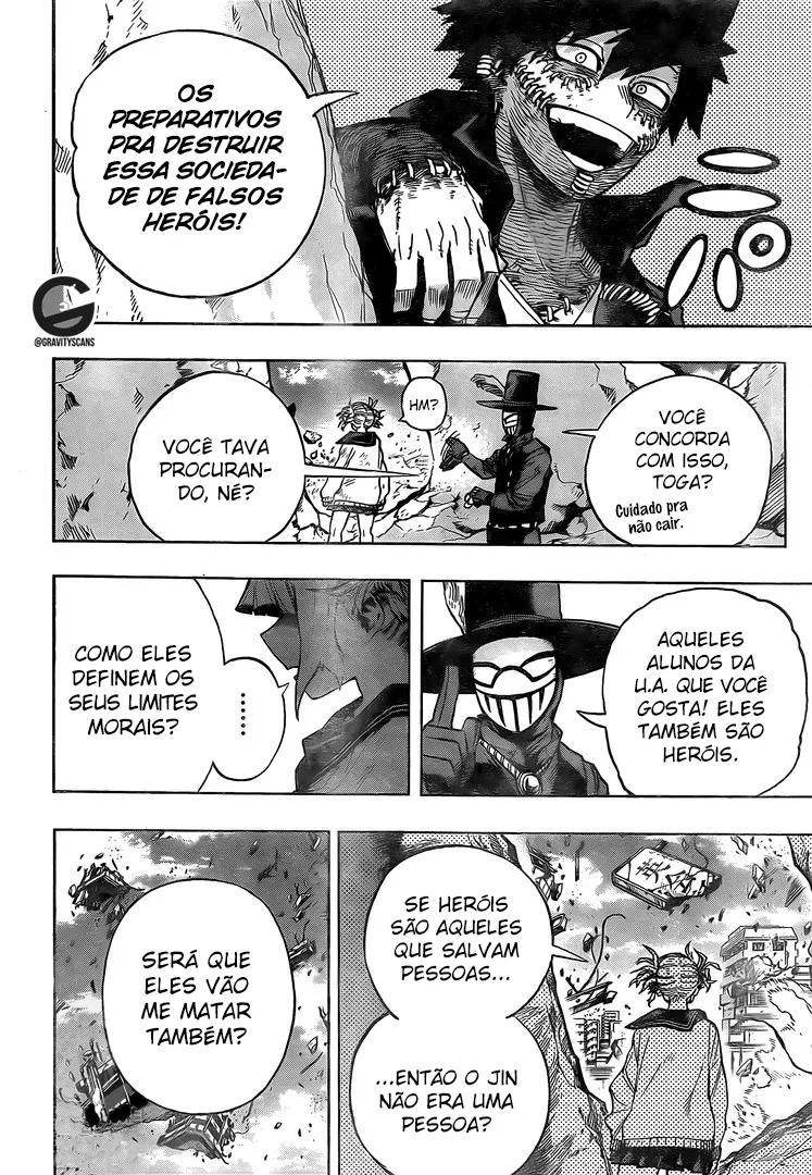 Boku no Hero Academia — Cap. 287, pág. 17