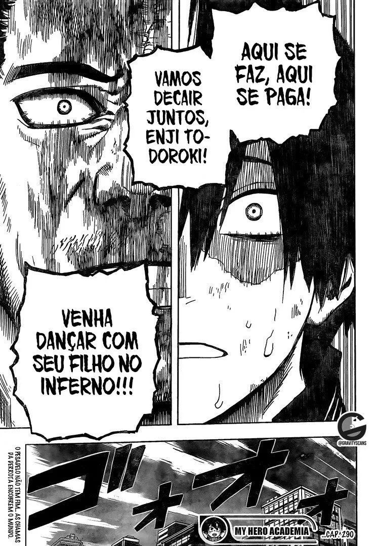 Boku no Hero Academia — Cap. 290, pág. 17