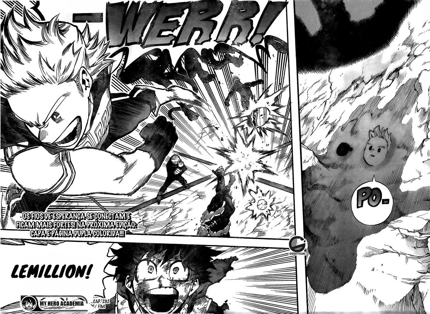 Boku no Hero Academia — Cap. 292, pág. 16