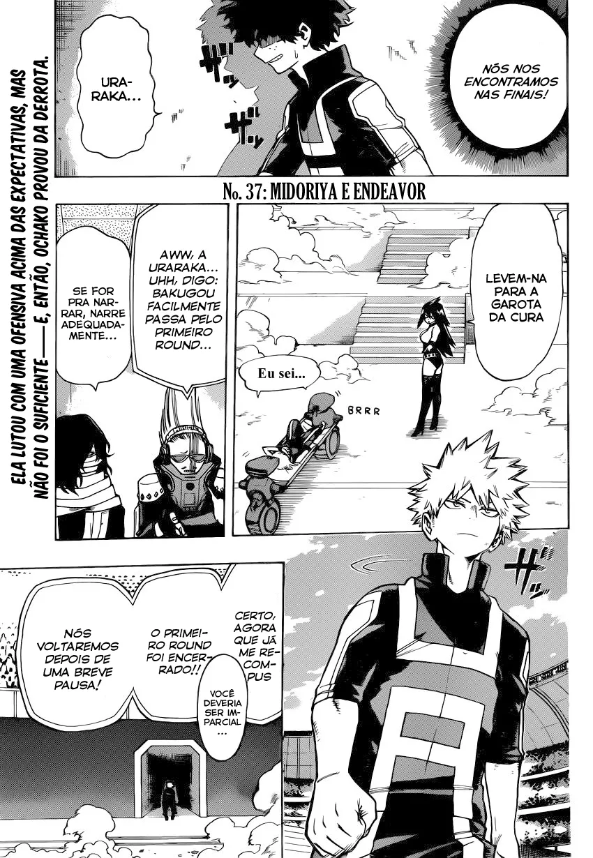 Boku no Hero Academia — Cap. 37, pág. 3