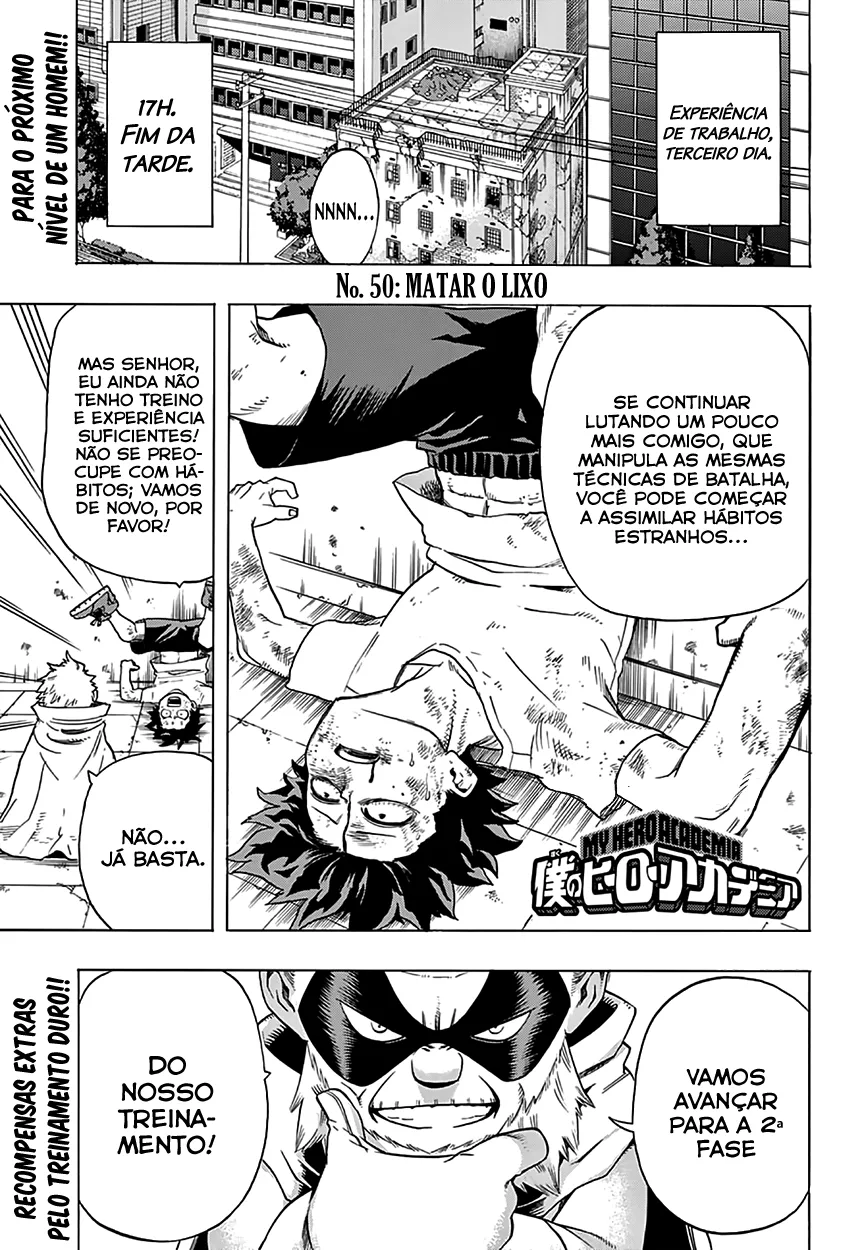 Boku no Hero Academia — Cap. 50, pág. 3