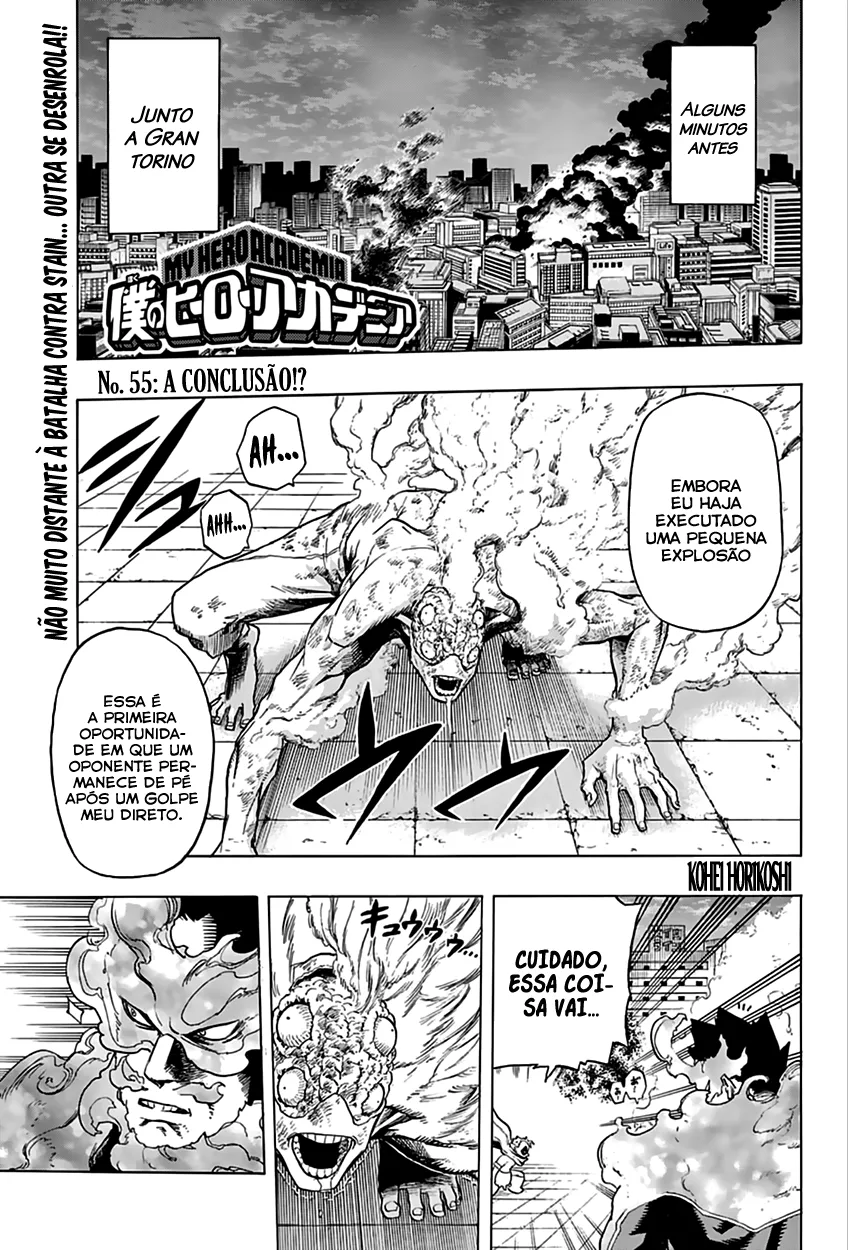 Boku no Hero Academia — Cap. 55, pág. 3