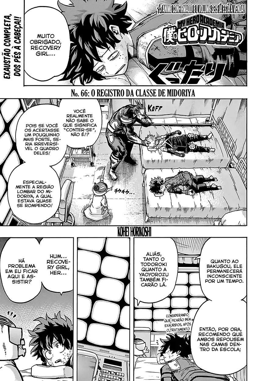 Boku no Hero Academia — Cap. 66, pág. 3