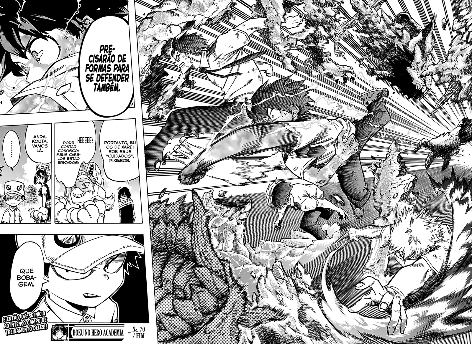 Boku no Hero Academia — Cap. 70, pág. 19