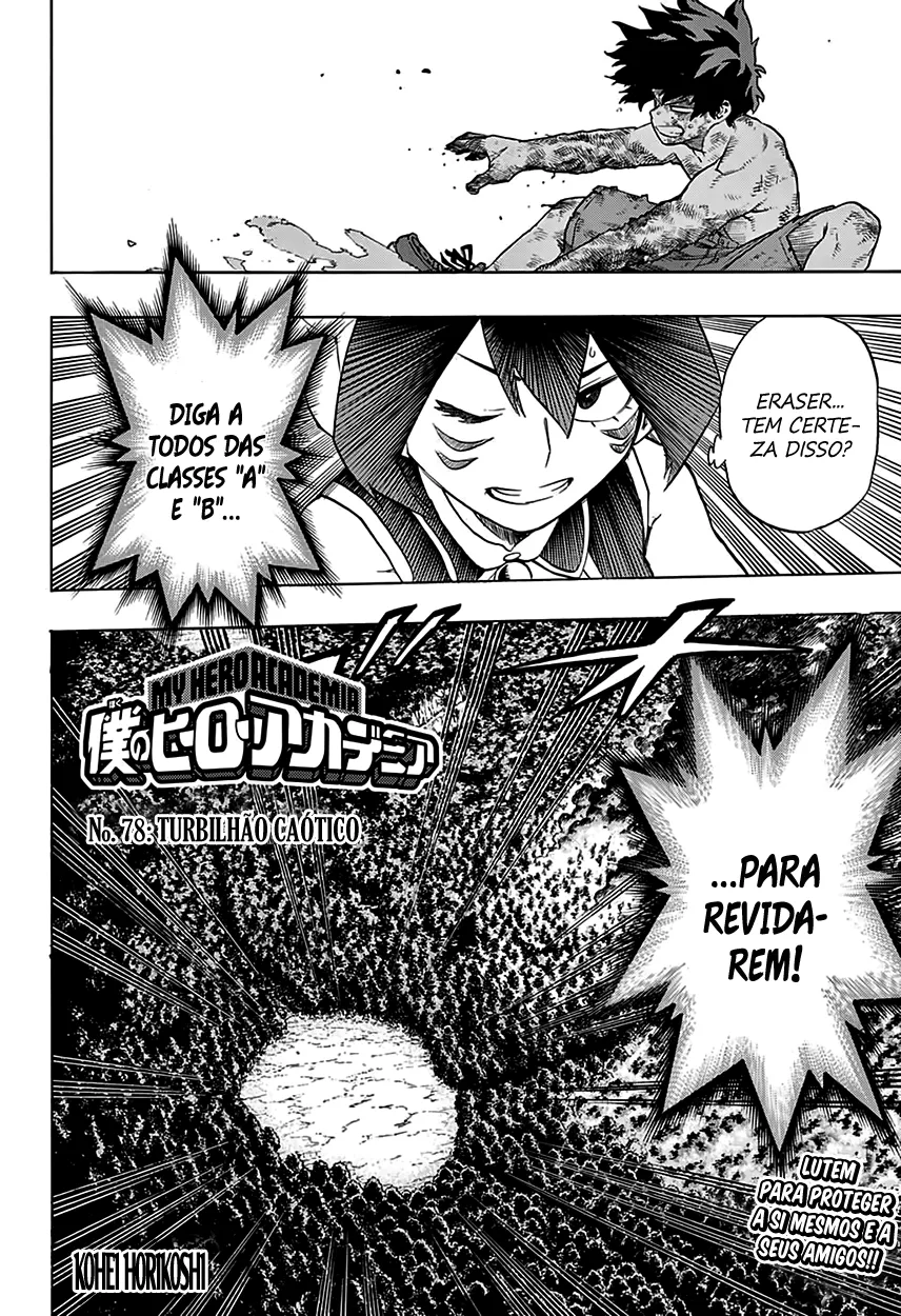 Boku no Hero Academia — Cap. 78, pág. 3