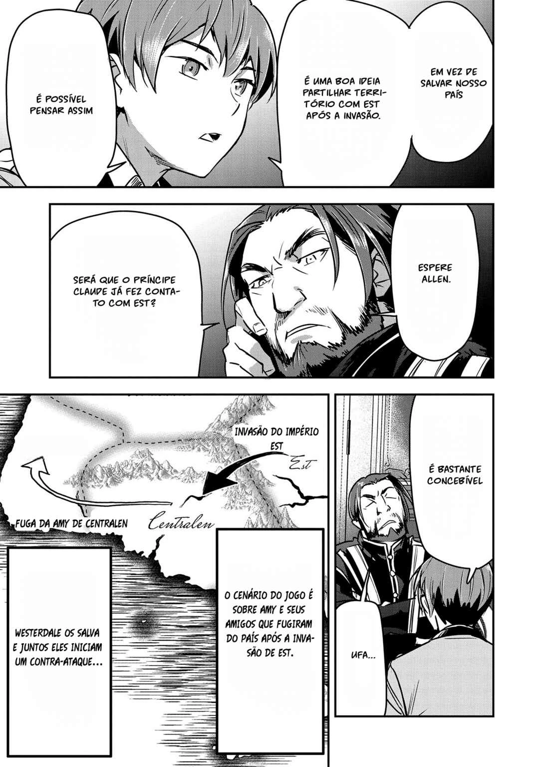 Chounin A wa Akuyaku Reijou o Doushitemo Sukuitai: Dobu to Sora to Koori no Himegimi — Cap. 27, pág. 3
